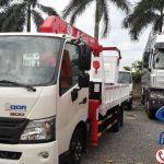 Xe tải gắn cẩu 3 tấn UNIC UR-V343 HINO XZU730L 5 Tấn